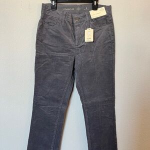 St. John's Bay Gray Corduroy Pants